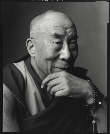 The Dalai Lama photographed by Mark Seliger (photo ©Mark Seliger)