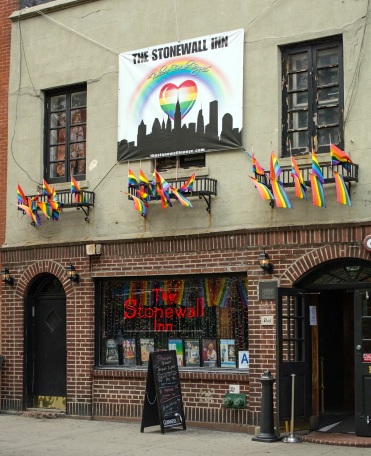 The Stonewall Inn on Christopher Street was the site of 1969 riots that kicked off the modern USA gay rights movement (photo by Troy David Johnston, Flickr Creative Commons)