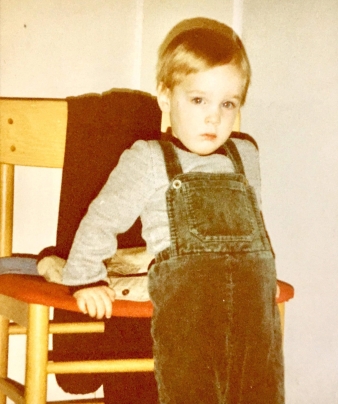 Jefta van Dinther as a young child (photo courtesy of Jefta van Dinther)