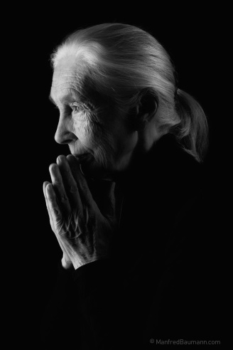 Jane Goodall (photo by Manfred Baumann)