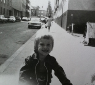 Manfred Baumann as a child (photo courtesy of Manfred Baumann)