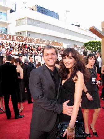 Manfred and Nelly Baumann at the Golden Globes (photo courtesy of Manfred Baumann)