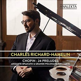 The cover of Charles Richard-Hamelin's most recent album